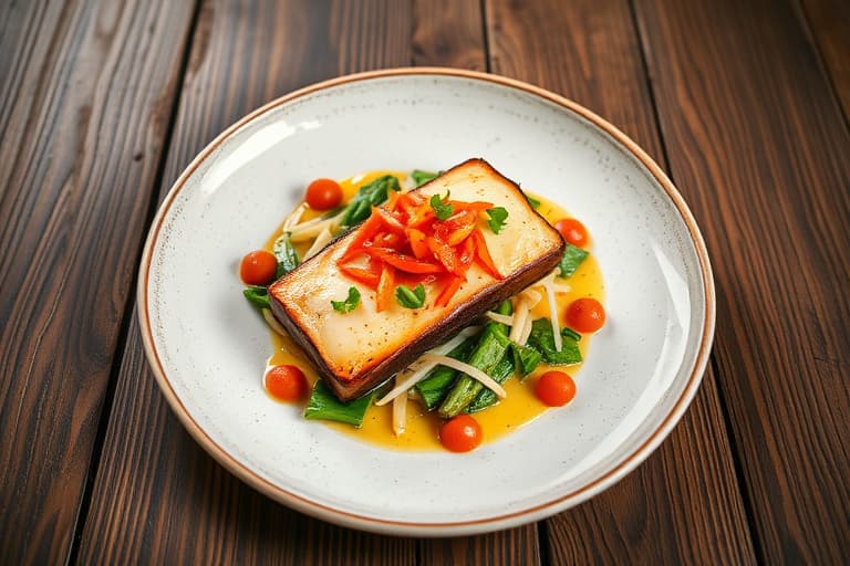 Hoisin-svinefilet med asiatisk gulrotsalat