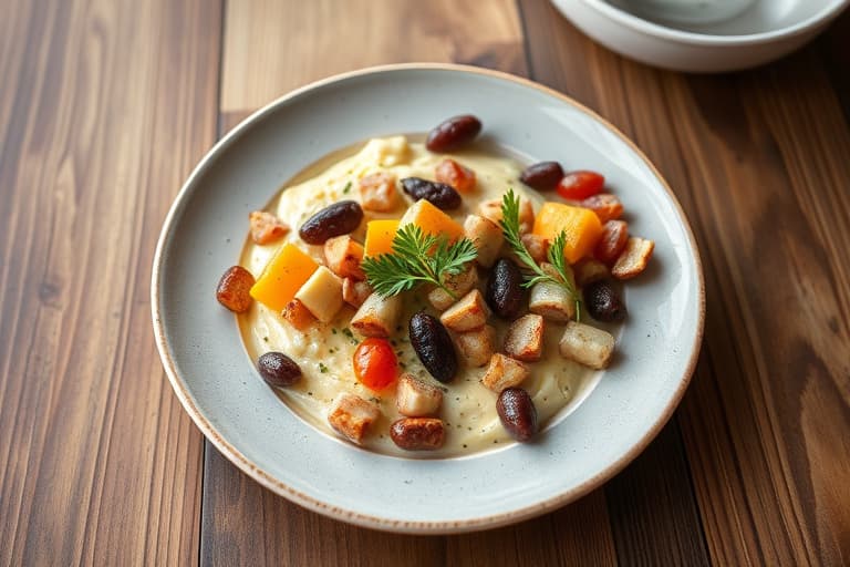 Karamellisert løk- og sjalottløk-dip