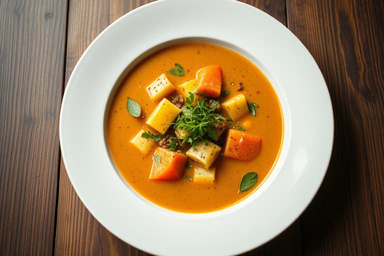 Haitisk biff- og gresskarssuppe (Soup Joumou)