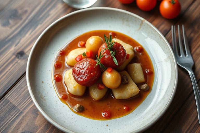 Dampede blåskjell med sherry, tomater og hvitløk