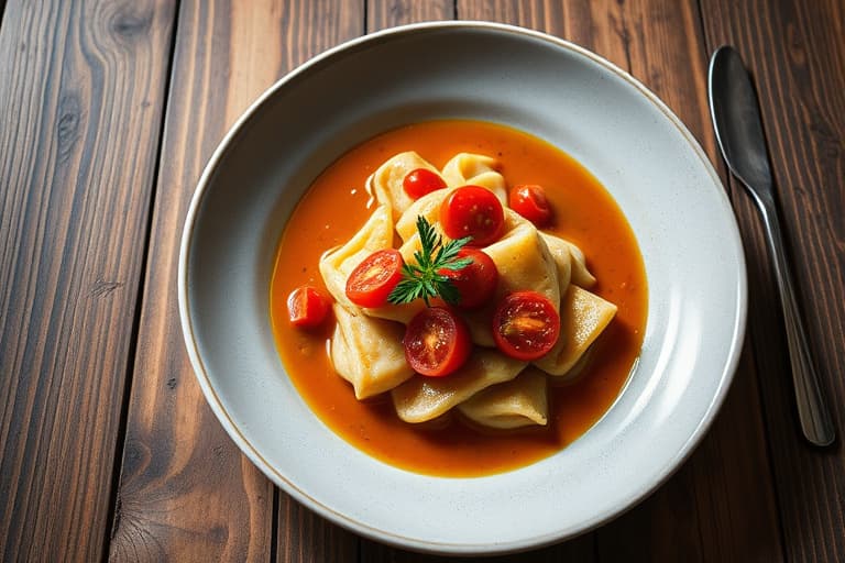 Gratinert tomatsaus med ovnsbakt hvitløk