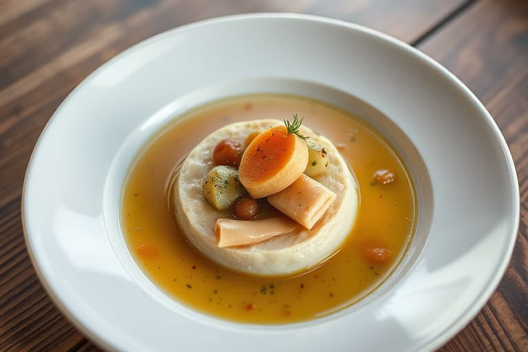 Pastinakk- og purresuppe med klumpkreps