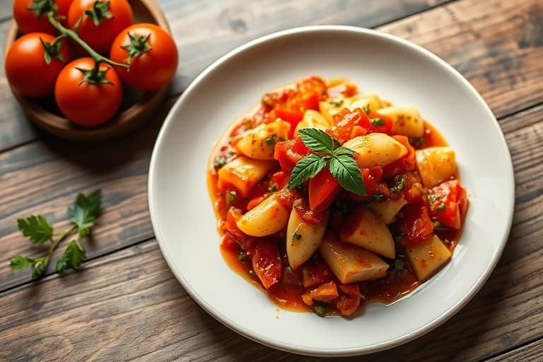 Tomat- og rødløkschutney