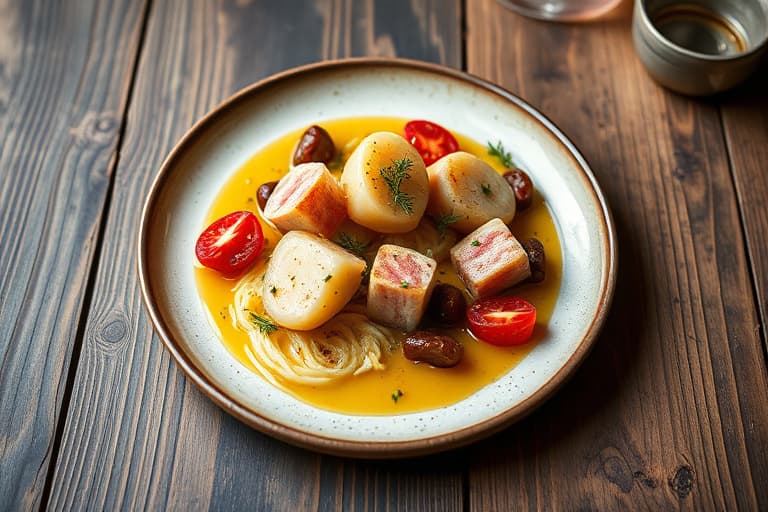 Rosmarin, sitron og hvitløk lammebog med ovnsstekte poteter