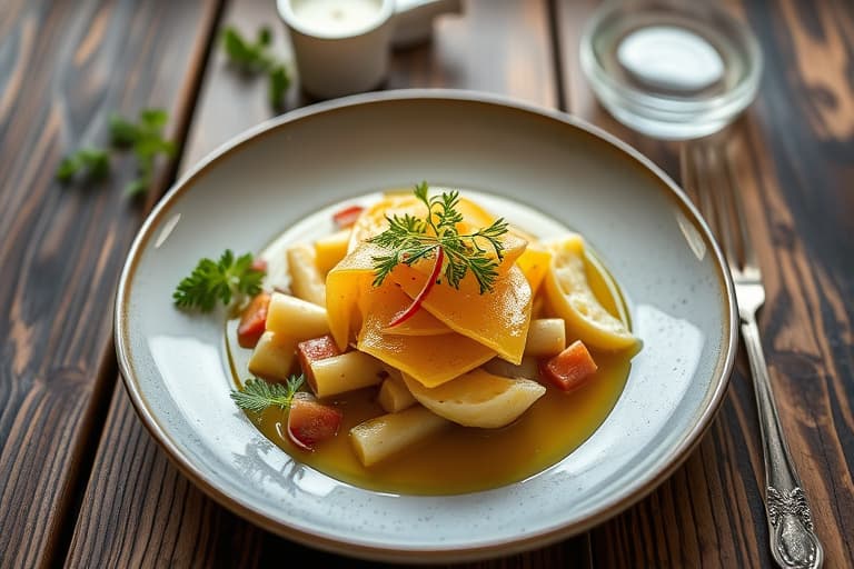 Sitron- og blåbæriskremterrine