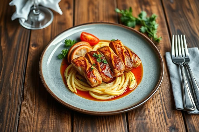 Rosmarinkylling og sommergresskarbrochetter