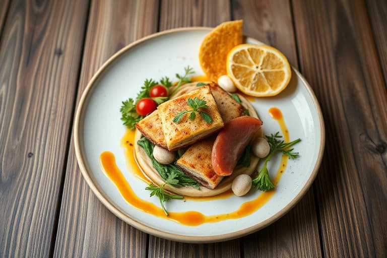 New England-pølse, eple og tørket tranebærfyll