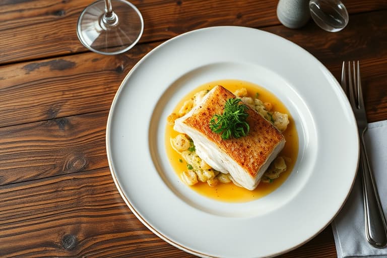 Hasselnøttpesto-fisk