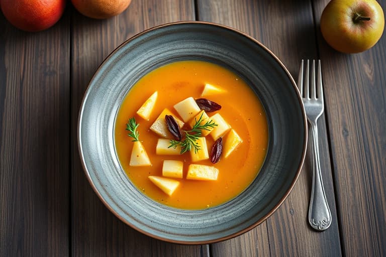 Gulrotsuppe med appelsin og estragon