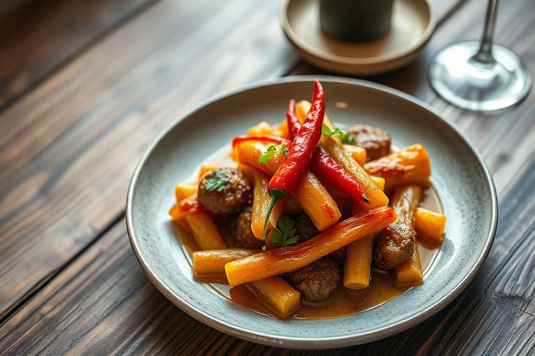 Lette ovnsbakte poteter med ristet chilipepper