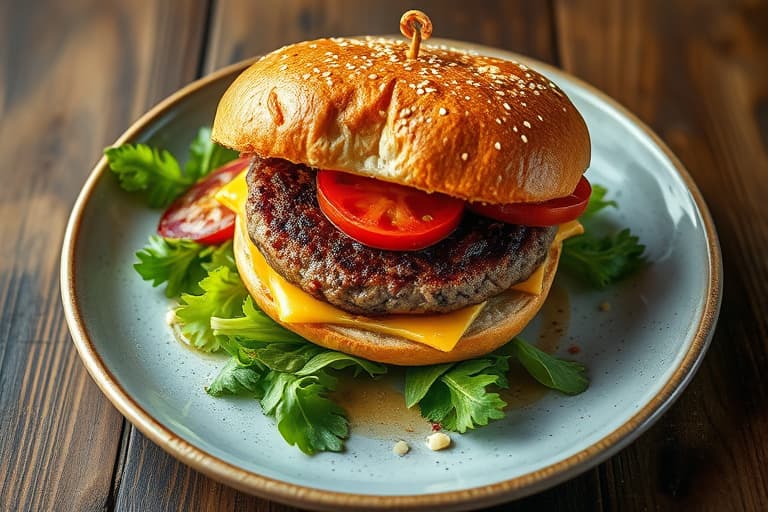 Den ultimate fiskeburger-sandwichen