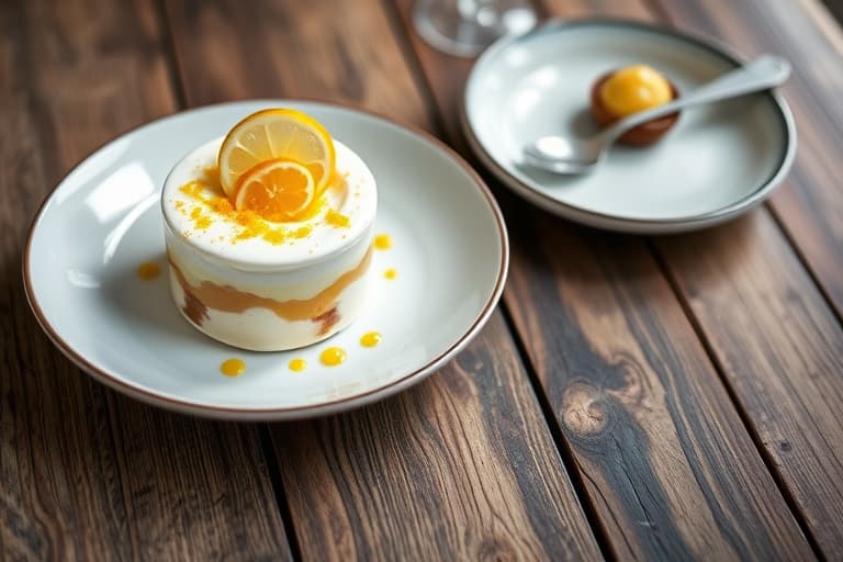 Sitronduftende mascarpone-trifle
