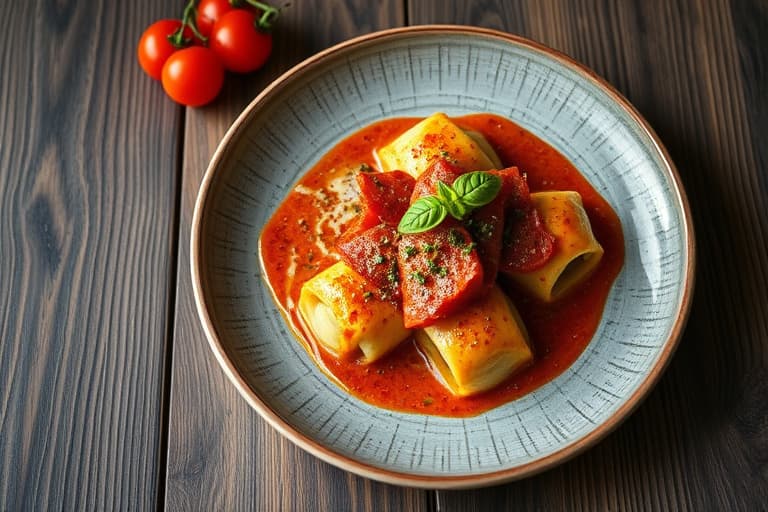 Pepperoni- og ostekasserolle