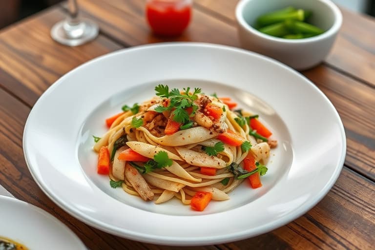 15-minutters asiatisk risasalat