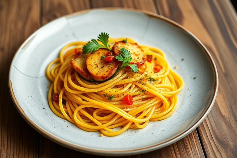 Ost- og peppercacio e pepe spaghetti squash