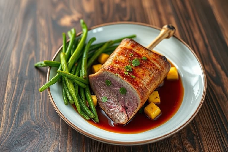 Kort ribbe av storfe