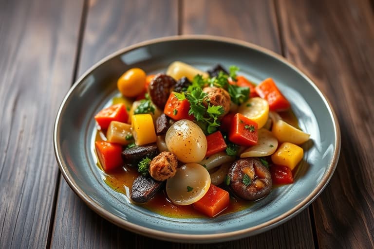 Vegetarisk potetgryte