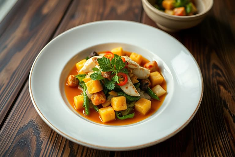 Ovnstekt Buddha-kylling