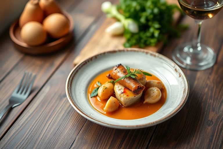 Poussin under murstein eller babykylling kokt under en murstein