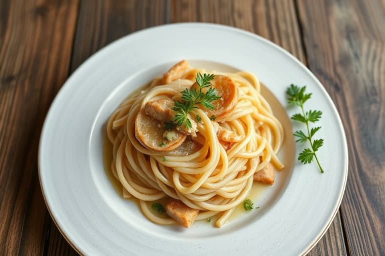 Kjempesøte kyllingrigatoni