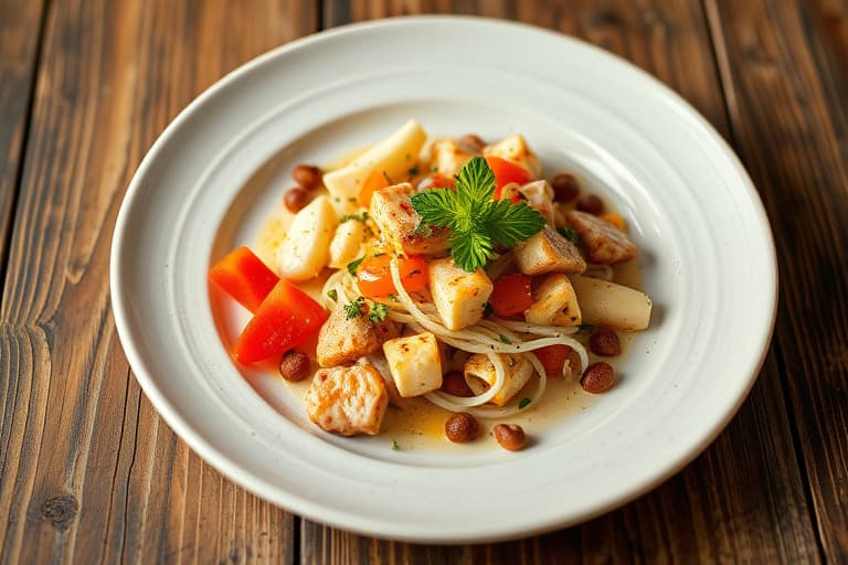 Hawaiisk søt brød-juletrettesalat