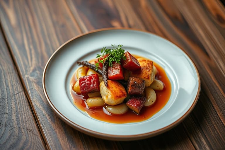 Rotgrønnsaksgryte med kasserolle