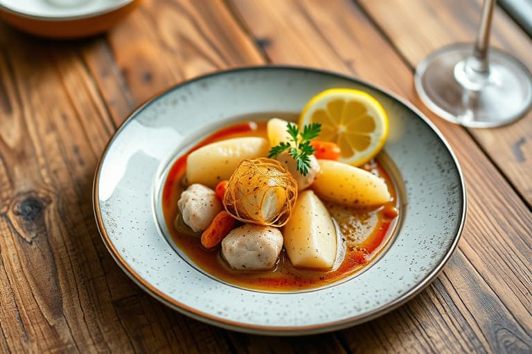 Glasert sitron-honningkylling