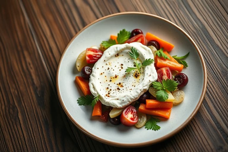 Ricotta-dipp til grønnsaker