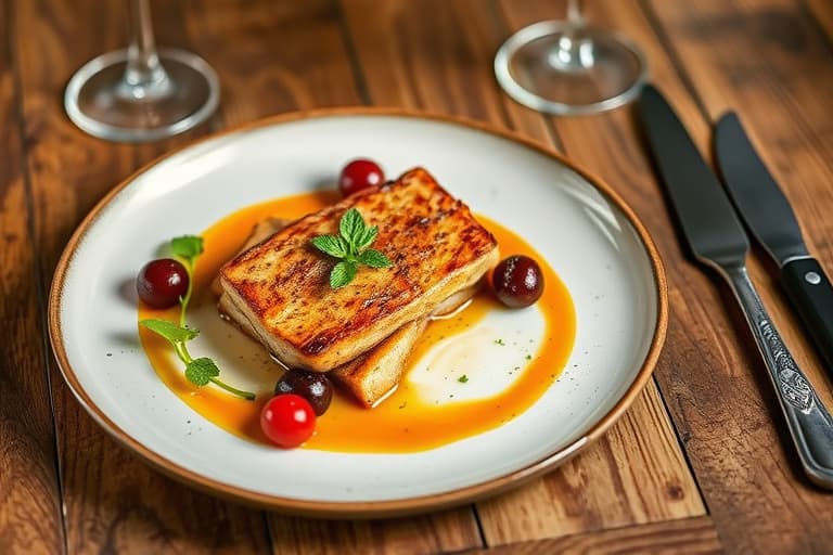 Hummer fra Maine med ovnsbakte små røde beter, sylteagurk av sennepsfrø og pistasjnøtter