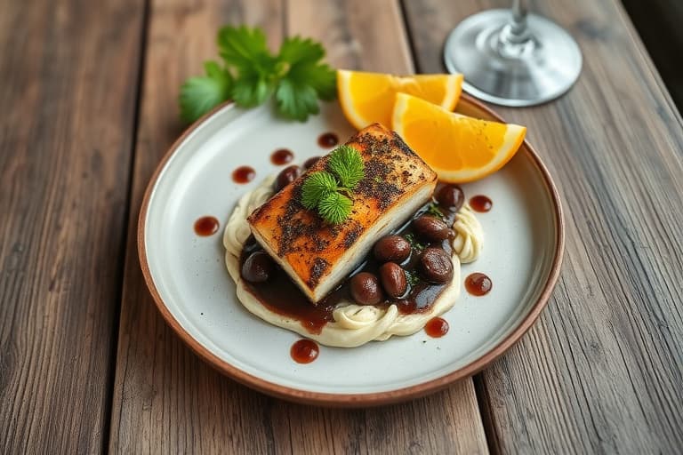 Sjokoladeterte med fiken