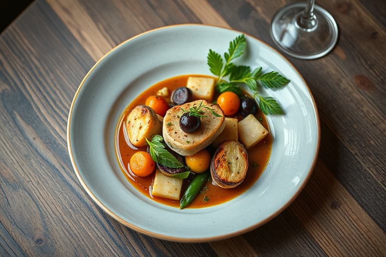 Escalivada med ansjos