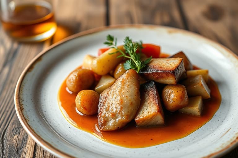 Stekte rosenkål med valnøtter og kapers