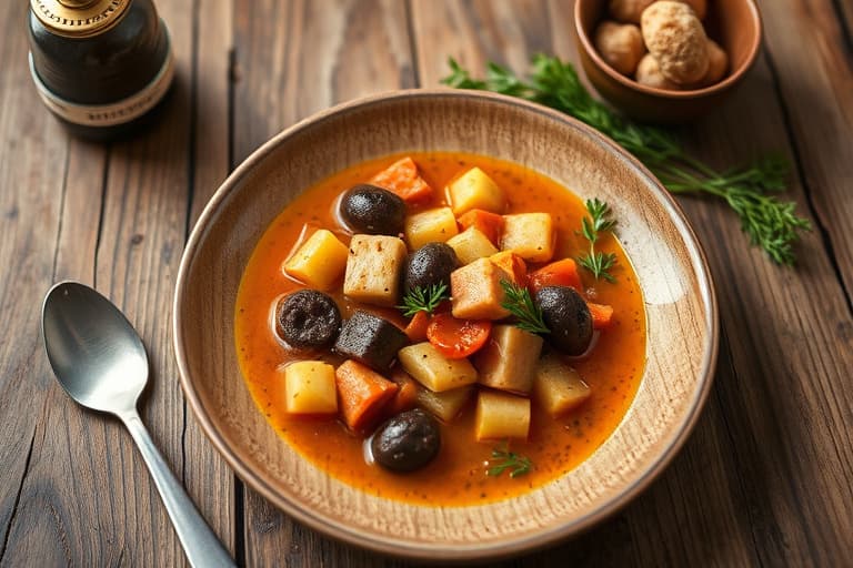 Rask eple- og søtpotetsuppe