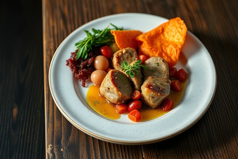 Gammeldagse, utbakte svinekoteletter