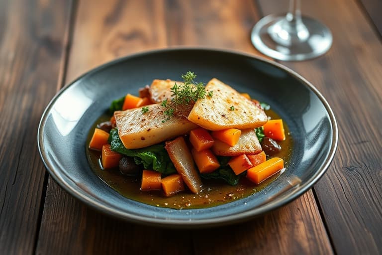 Overnight havregryn med blåbær og mandler