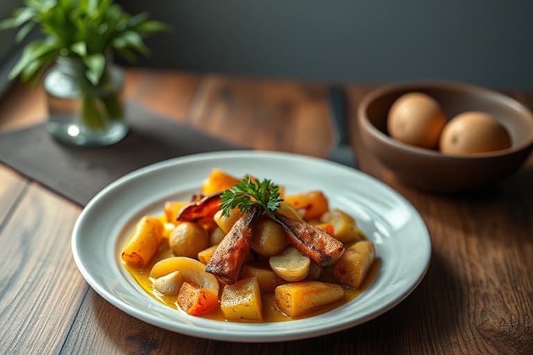 Karamellmacchiato-dippede iskremkjeks