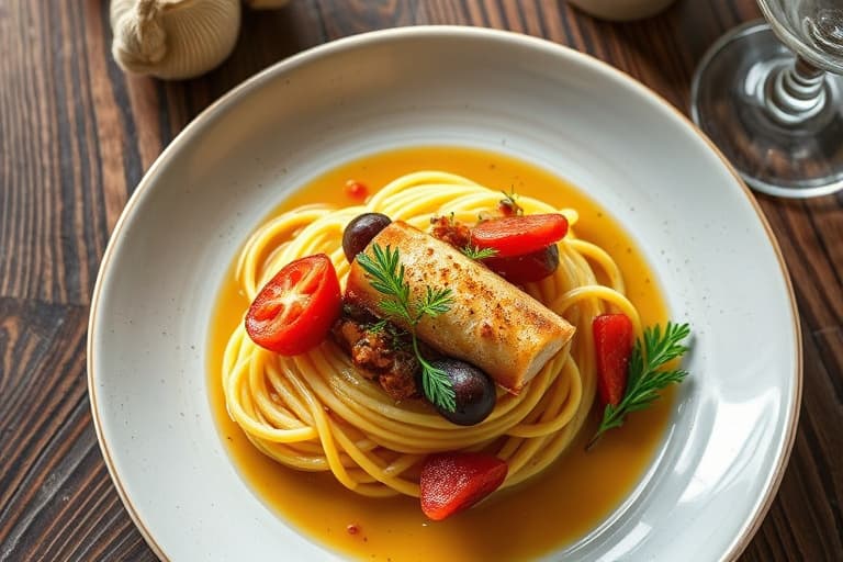 Hummer i hvit trøffel-smør, servert med ristet mais-pannekaker og ovnsbakte rødbeter