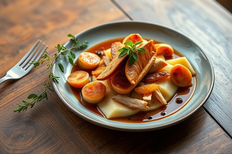 Susanna Foos' svinekjøttknepler med soyaingefær-saus