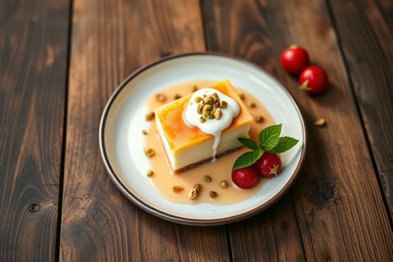 Limekake med yoghurt, rosenvann og pistasjnøtter