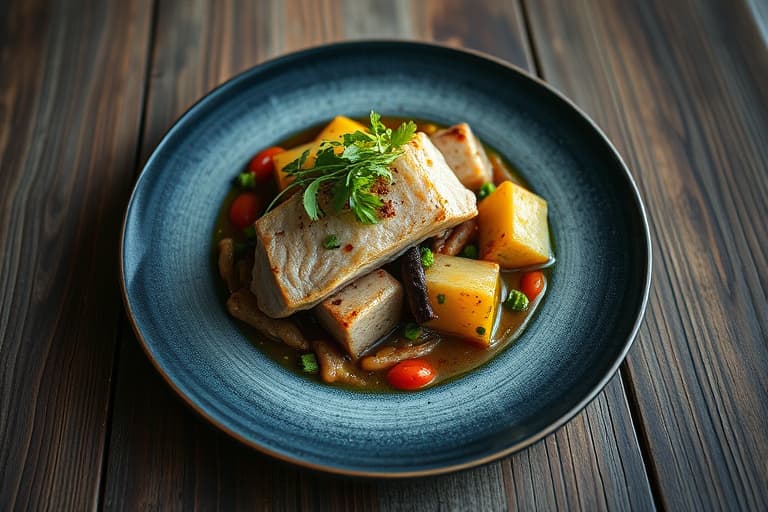 Stekt kollrøykomellett