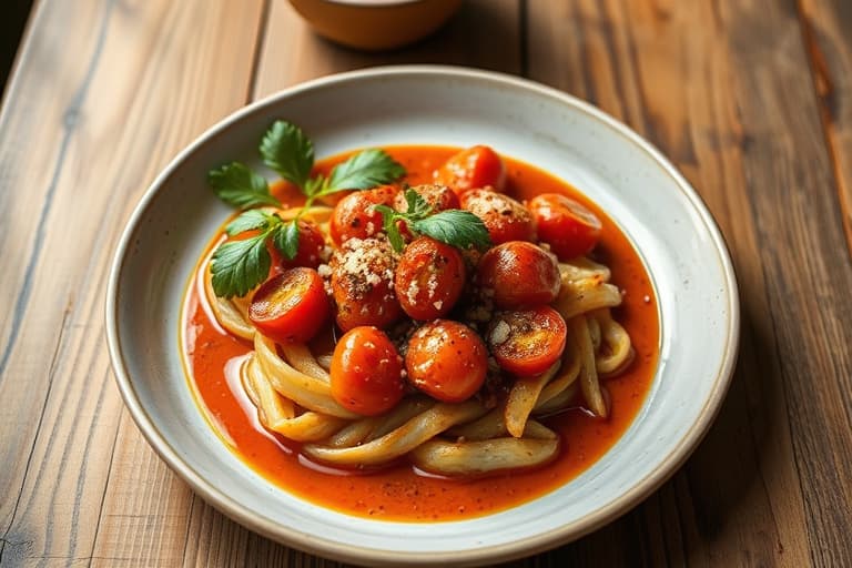 Soltørket tomatpuré