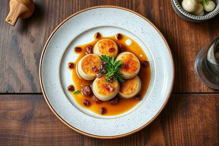 Butternutknoller med brunet smør og salvie