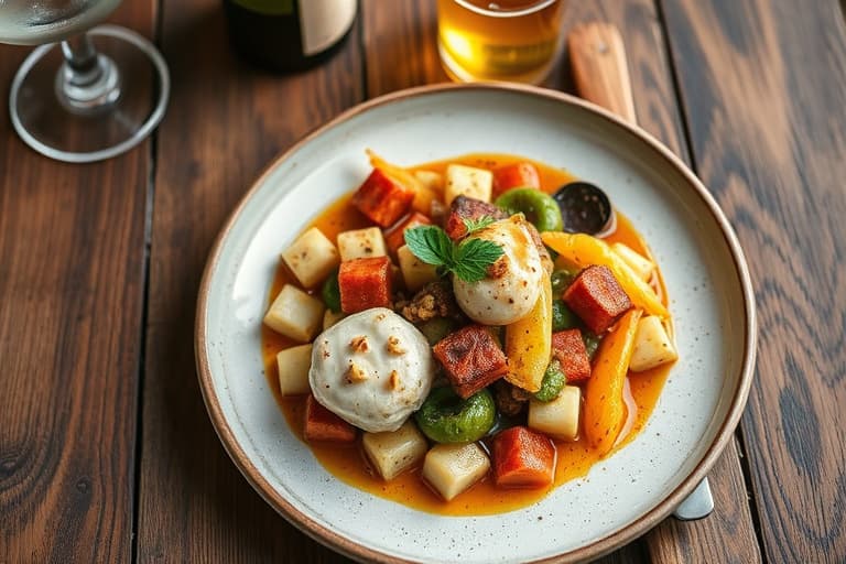 Kål med hvitløksansjos og øl