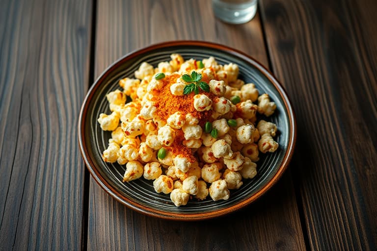 Karamellisert popcorn