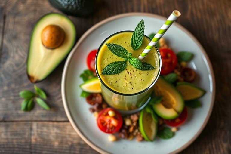 Kremakvocado-smoothie