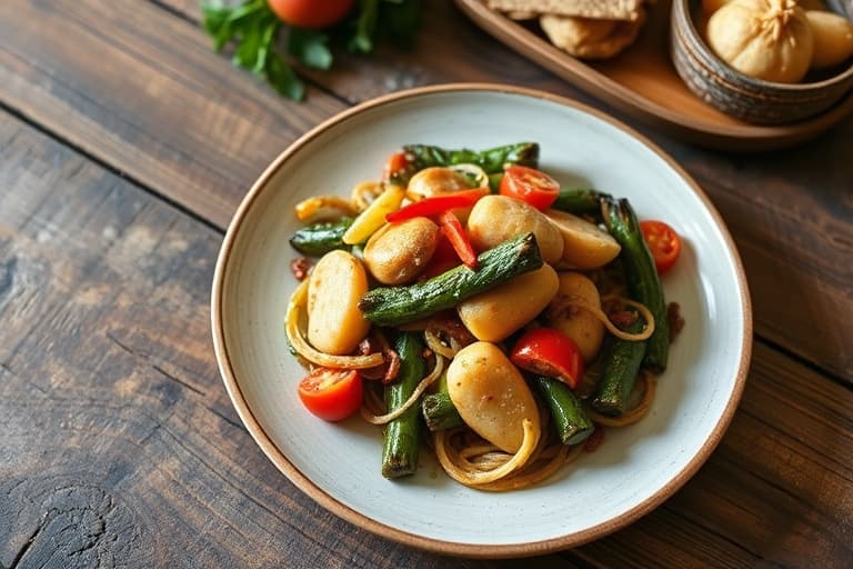 Ziti med brokkoli av rapini og pølse