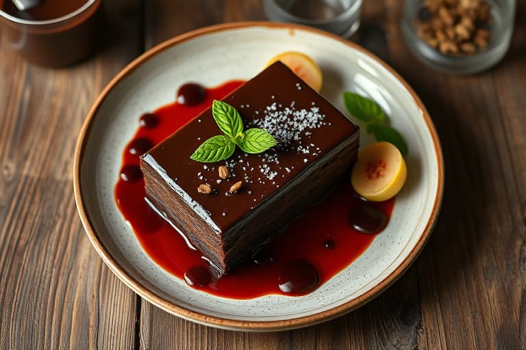 Sjokolade-ganasjetorte