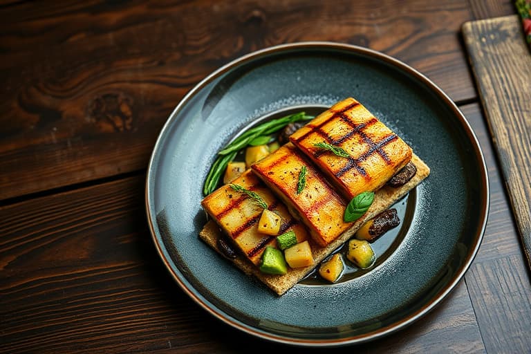 Nye poteter med grillett løk-smør