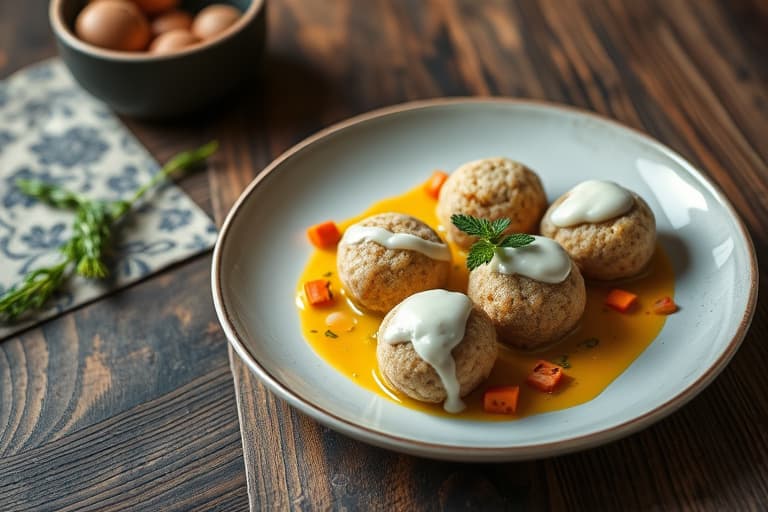 Tropiske kyllingboller