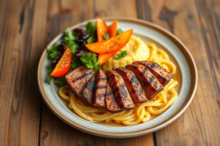 Kremet grillede maispolenta